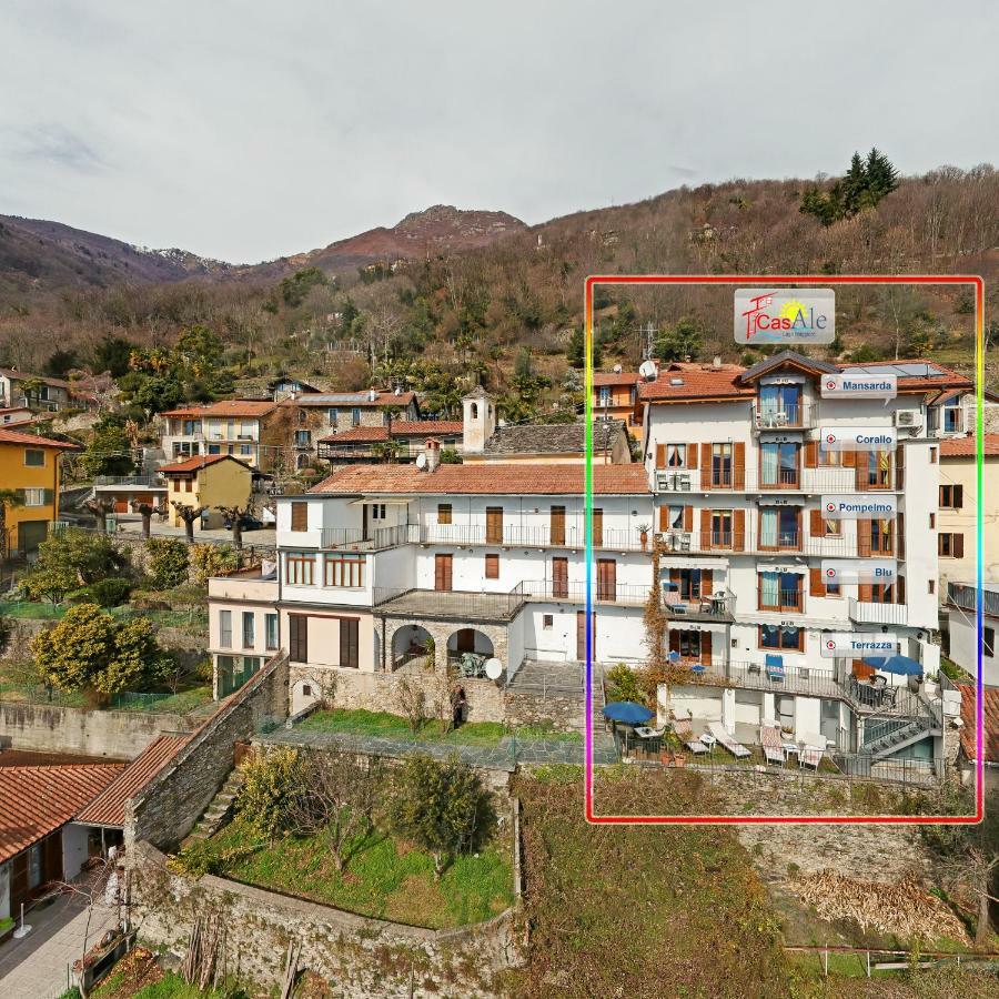 Casale Fe-Wo - Appartamenti Con Vista Lago 卡尼洛瑞维拉 外观 照片